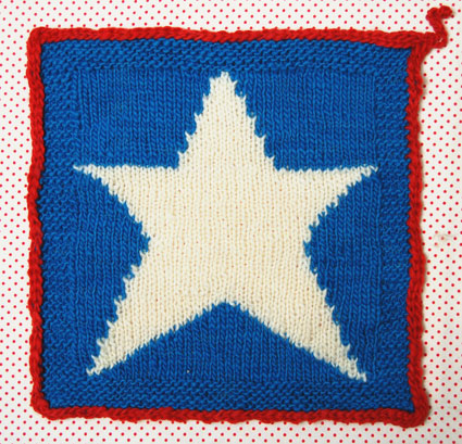 Stars + Stripes Felted Hot Pads | Purl Soho