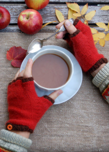 Cashmere Fingerless Gloves | Purl Soho