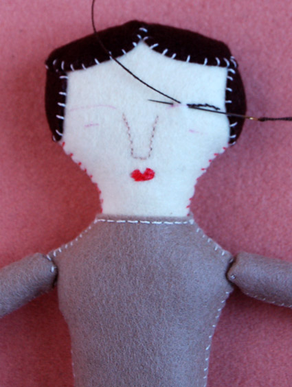 Mimi Kirchner’s Hand Sewn Felt Doll | Purl Soho