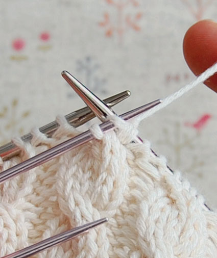Cabled Baby Vest | Purl Soho