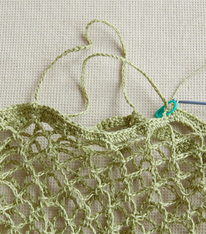 Crocheted Linen Grocery Tote | Purl Soho