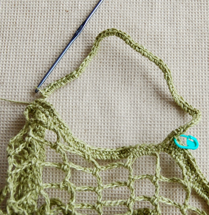 Crocheted Linen Grocery Tote | Purl Soho