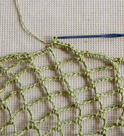 Crocheted Linen Grocery Tote | Purl Soho