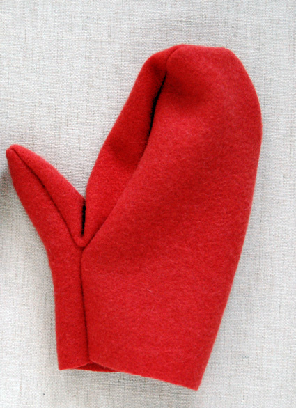 Felt Mittens with Knitted Cuffs | Purl Soho