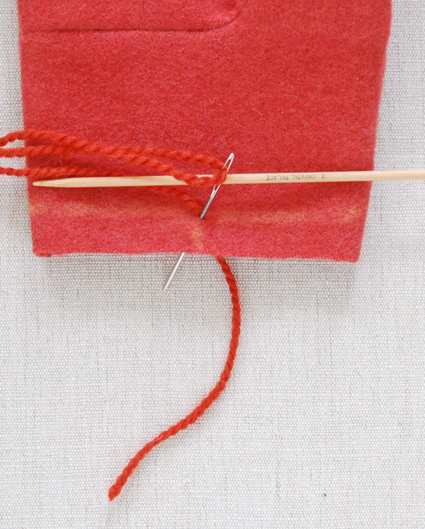 Felt Mittens with Knitted Cuffs | Purl Soho