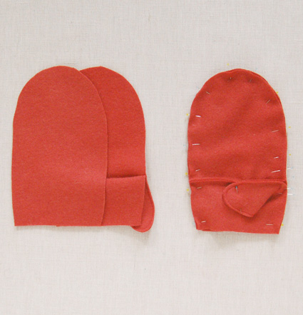 Felt Mittens with Knitted Cuffs | Purl Soho