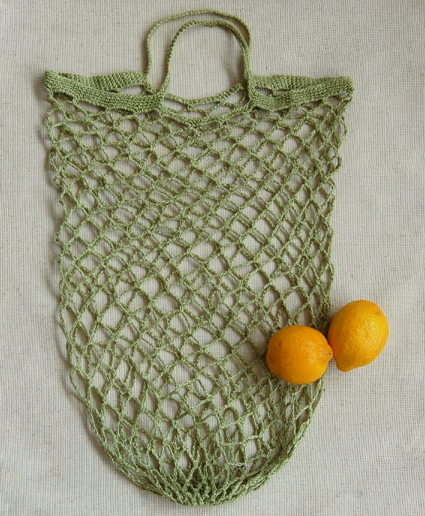 Crocheted Linen Grocery Tote | Purl Soho