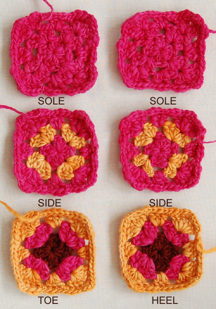 Granny Square Slippers | Purl Soho