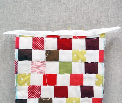 Strip Pieced Christmas Stocking | Purl Soho