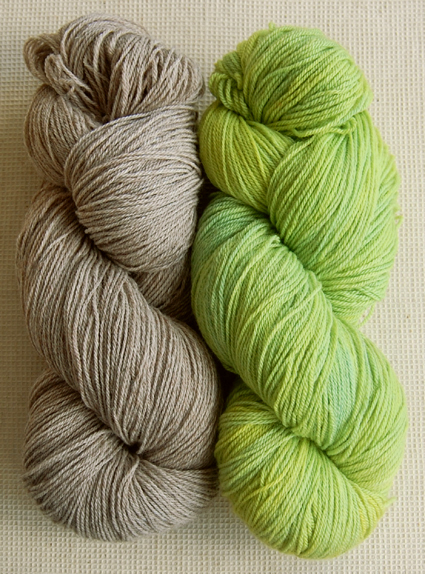 Long Striped Hand Warmers in Swan’s Island Organic Merino | Purl Soho