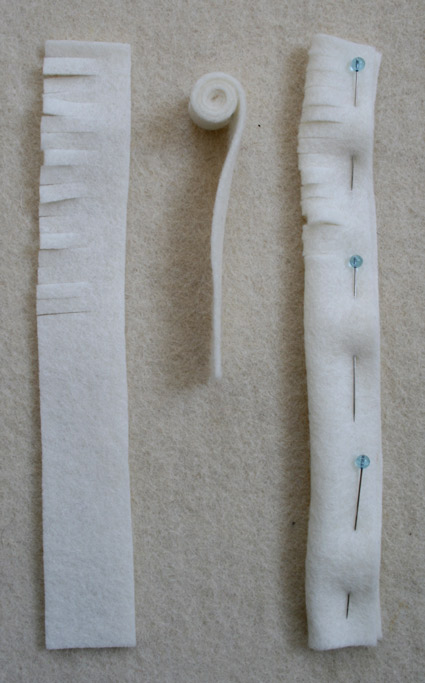 Felt Flower Winter Wreath | Purl Soho