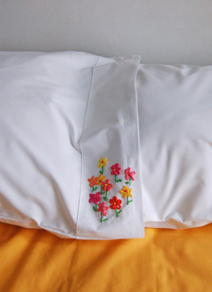Ribbon Embroidery Pillow Cases | Purl Soho