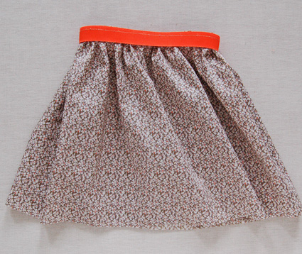 Liberty of London Tana Lawn + Neon Elastic Skirt | Purl Soho