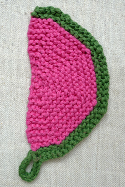 Fruity Trivets + Pot Holders, the Knitted Version! | Purl Soho