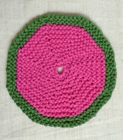 Fruity Trivets + Pot Holders, the Knitted Version! | Purl Soho