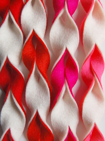 Twisted Felt Garland, Necklace, and Bracelet | Purl Soho