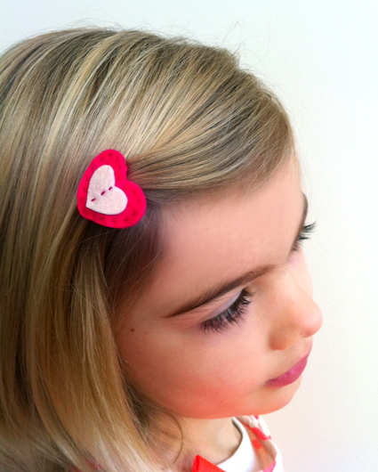 Valentine Heart Barrettes | Purl Soho