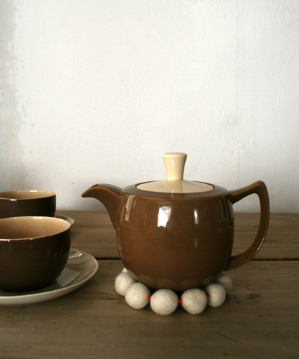 Felt Ball Trivets | Purl Soho