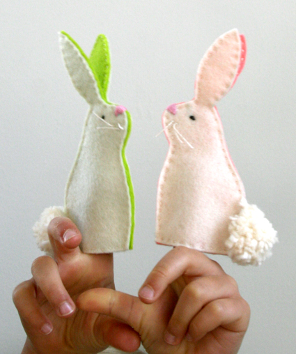 Bunny Finger Puppets! | Purl Soho