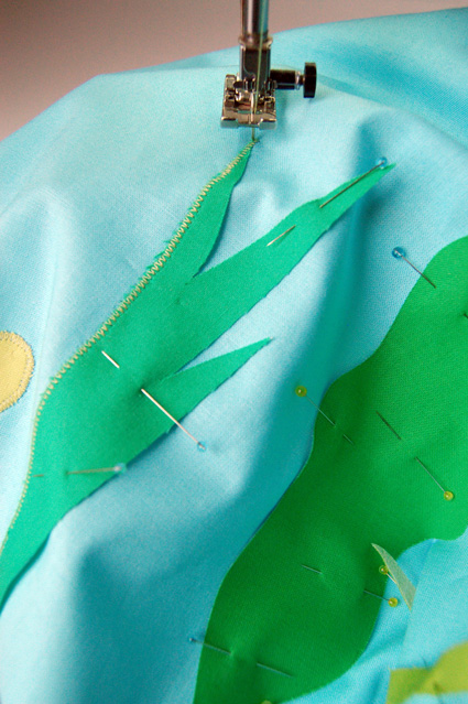 Mini Quilt of the Month, April: The Vegetable Patch | Purl Soho