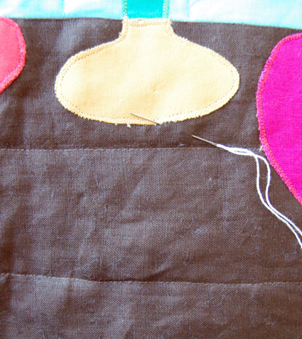 Mini Quilt of the Month, April: The Vegetable Patch | Purl Soho