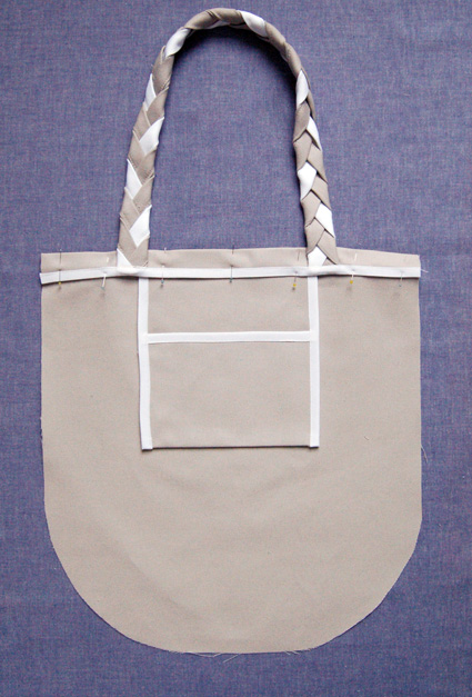 Braided Handle Canvas Tote | Purl Soho