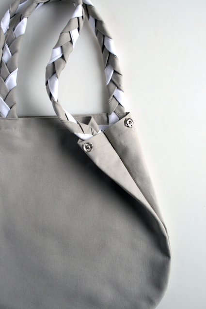 Braided Handle Canvas Tote | Purl Soho