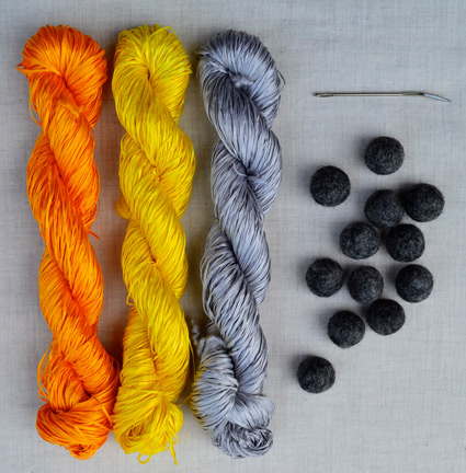 Felt Ball Necklaces | Purl Soho