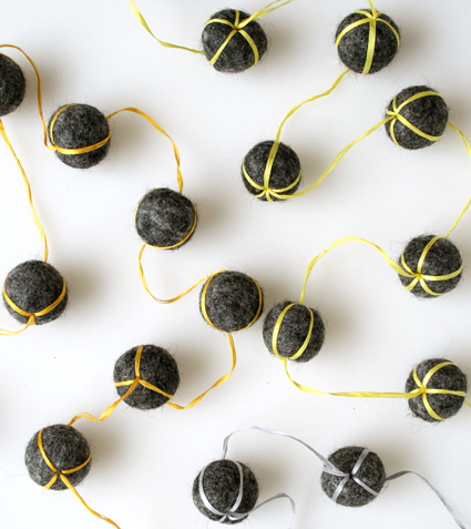 Felt Ball Necklaces | Purl Soho