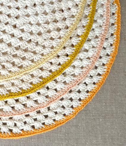 Granny Circle Placemats | Purl Soho