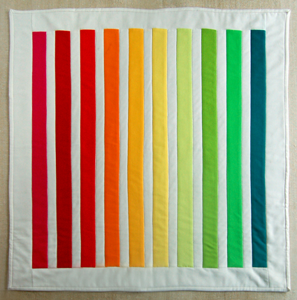 Mini Quilt of the Month, June: The Rainbow Quilt | Purl Soho