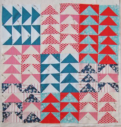 Mini Quilt of the Month, July: Flying Geese | Purl Soho
