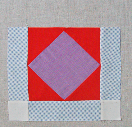 Mini Quilt of the Month, October: Amish Diamond | Purl Soho
