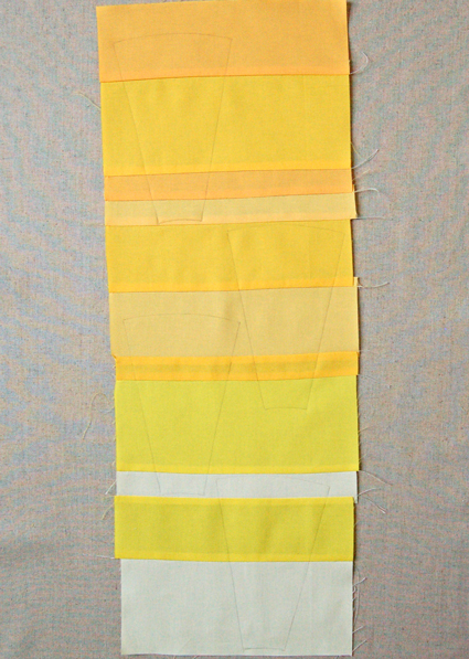 Mini Quilt of the Month, December: Golden Wreath | Purl Soho