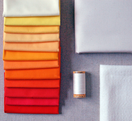 Mini Quilt of the Month, December: Golden Wreath | Purl Soho