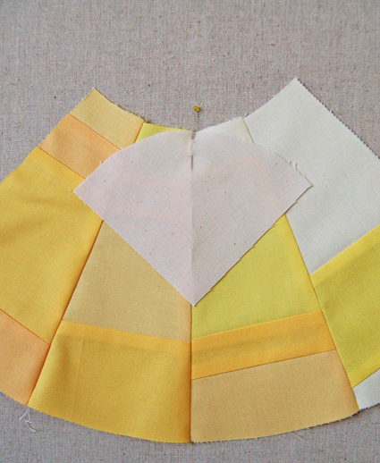 Mini Quilt of the Month, December: Golden Wreath | Purl Soho