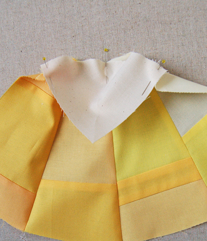 Mini Quilt of the Month, December: Golden Wreath | Purl Soho