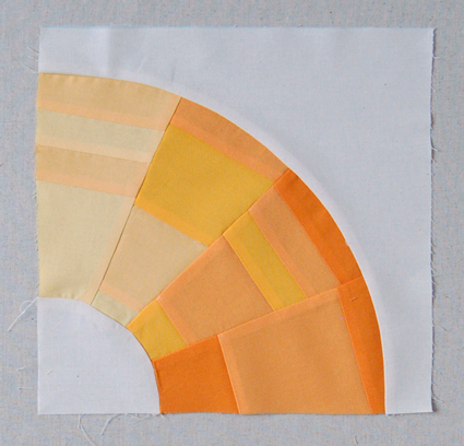 Mini Quilt of the Month, December: Golden Wreath | Purl Soho