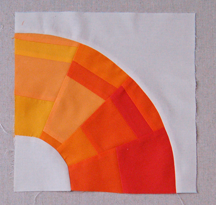 Mini Quilt of the Month, December: Golden Wreath | Purl Soho