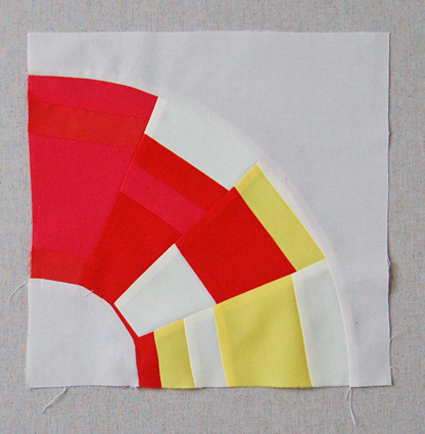 Mini Quilt of the Month, December: Golden Wreath | Purl Soho