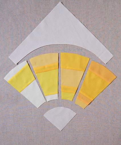 Mini Quilt of the Month, December: Golden Wreath | Purl Soho