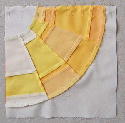 Mini Quilt of the Month, December: Golden Wreath | Purl Soho