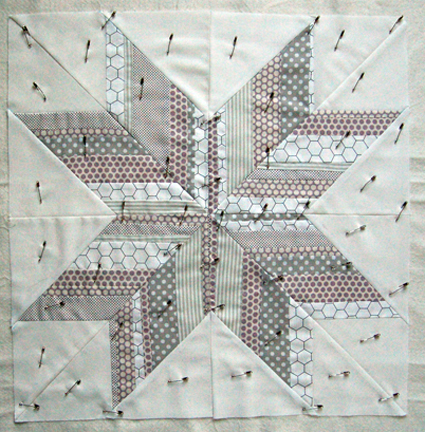 Mini Quilt of the Month, November: Striped Star | Purl Soho