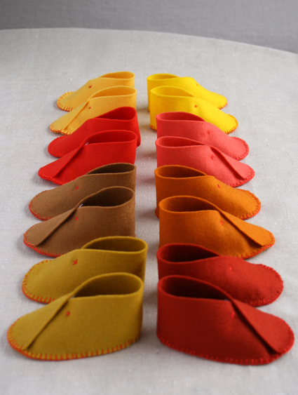 Felt Baby Shoes | Purl Soho