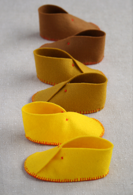 Felt Baby Shoes | Purl Soho