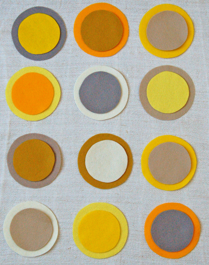 Gold and Silver Coasters | Purl Soho
