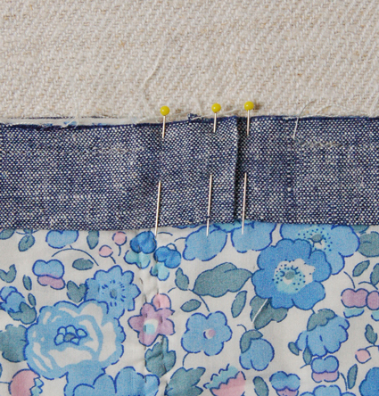 Windowpane Wholecloth Baby Quilt | Purl Soho