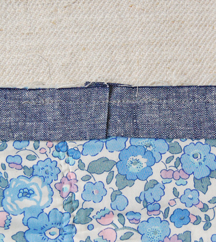 Windowpane Wholecloth Baby Quilt | Purl Soho