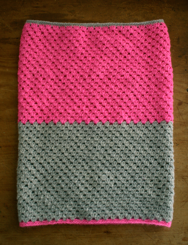 Two-Color Crocheted Cowl | Purl Soho