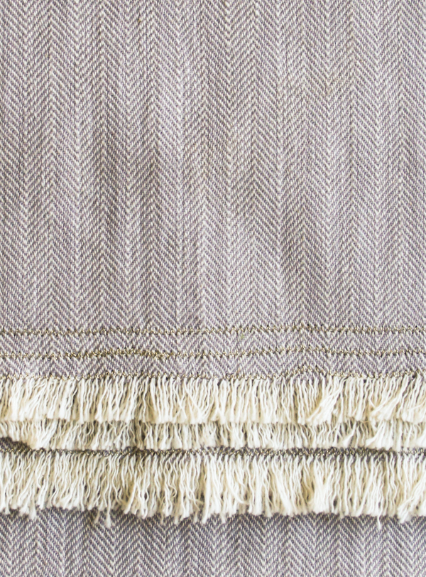 Spring Herringbone Throw | Purl Soho